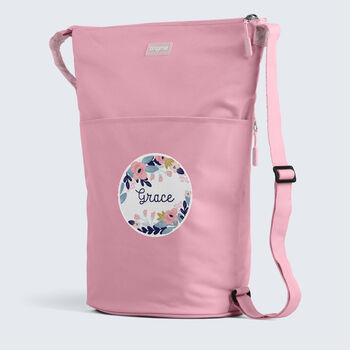 Personalised Flourish Design Kids Swim Bag, 10 of 10