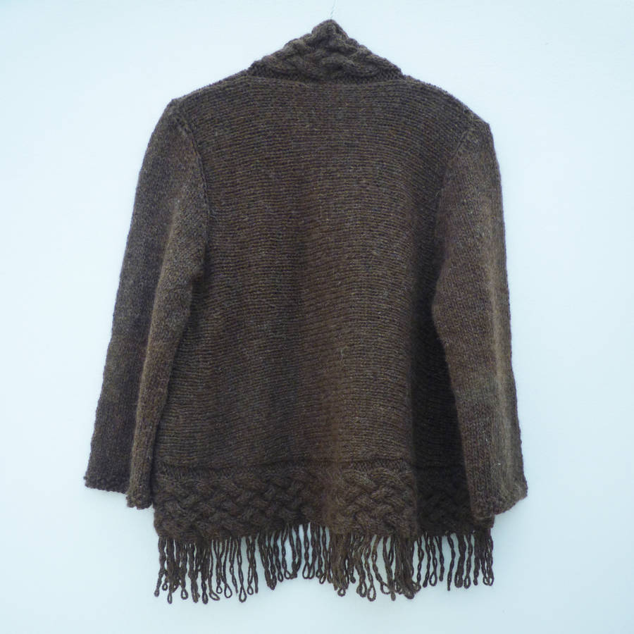 Louisianna Jacket Knitting Kit By Purl Alpaca Designs