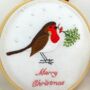 Christmas Robin Embroidery Kit, thumbnail 3 of 11