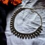 Oxidised Boho Choker Temple Gypsy Necklace, thumbnail 1 of 3