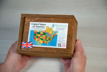 States Of America Wooden Jigsaw Puzzle, 5 of 9