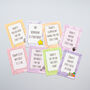New Baby Record Book And Milestone Cards Gift Set, thumbnail 11 of 12