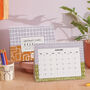 2024 Desk Calendar | Abstract Lines, thumbnail 1 of 5
