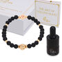Aromatherapy Black Onyx Bracelet With Mystic Aura Essential Oil Set, thumbnail 2 of 5