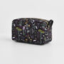 Wilderness Black Cosmetic Bag, thumbnail 5 of 7