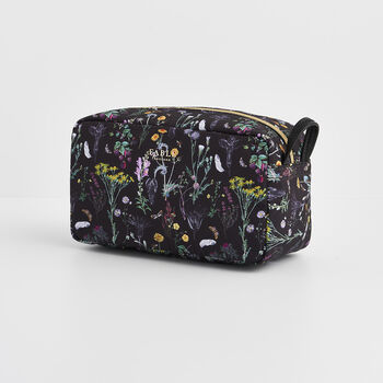 Wilderness Black Cosmetic Bag, 5 of 7