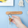 Personalised Couples First Home Magnetic Key Holder, thumbnail 1 of 4