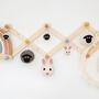 Set Of Easter Rabbit And Sheep Hanging Decorations, thumbnail 4 of 4