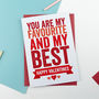 Bold Valentines Day Card, thumbnail 1 of 2