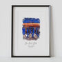 First Date Venue Portrait, Personalised Illustration, thumbnail 4 of 9