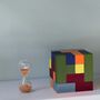 Family Game 3D Puzzle 'Kubus' In Coloured Beech Wood, thumbnail 4 of 5