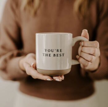 You're The Best Stoneware Mug, 2 of 2