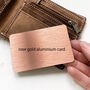 Personalised Wallet Or Purse Metal Photo Cards, thumbnail 9 of 9