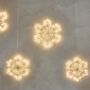 Snowflake LED Hanging Light, thumbnail 5 of 6