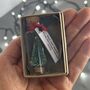 Personalised Miniature Christmas Tree In A Glass Bottle Keepsake, thumbnail 8 of 11