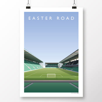 Hibs Easter Road Modern Era Poster, 2 of 8