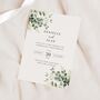 Greenery Wedding Invitations, thumbnail 1 of 4