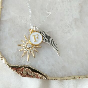 Star Angel Wing Necklace Gift, 3 of 6