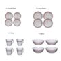 Witley 16 Piece Melamine Outdoor Tableware Set, thumbnail 3 of 3