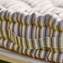 Extra Large Vintage Striped Bench Cushion, thumbnail 4 of 5