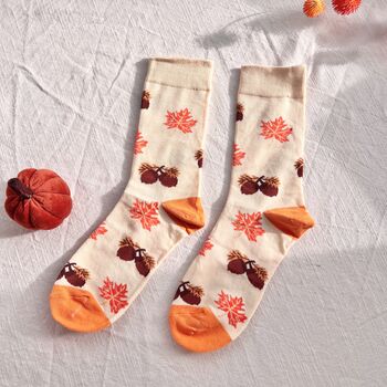 Autumn Socks Gift Set, 2 of 3