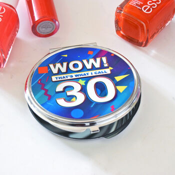 Compact Mirror 30th Birthday Gift, 3 of 3