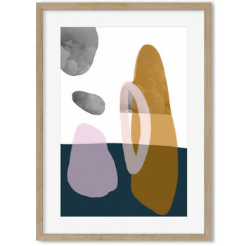 Modern Shapes Collage Art Print, 5 of 6