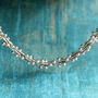 Silver Peppercorn Necklace Anniversary Gift, thumbnail 10 of 11