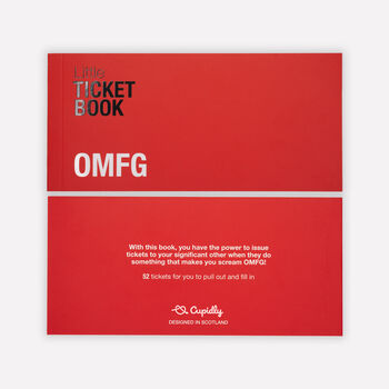 Little Ticket Book Of Omfg | Funny Mood Cards For Venting, 5 of 7