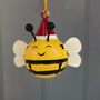 Bee Hanging Bell Decoration, thumbnail 4 of 6