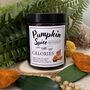 Pumpkin Spice Without The Calories Autumn Candle, thumbnail 1 of 3