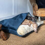 Charley Chau Snuggle Bed In Velour, thumbnail 1 of 10