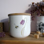 Bee And Spring Flower Small Storage Jar, thumbnail 11 of 12