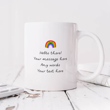 Personalised Mug 'Little Gift Big Thank You', 2 of 3