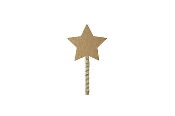 Gold Angel Christmas Tree Topper | 17cm, 3 of 5