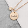 Personalised Rose Gold Plated Necklace, thumbnail 3 of 12