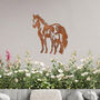 Metal Horse And Foal Wall Art For Equestrian Decor Gift, thumbnail 8 of 10