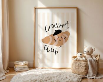 Croissant Club Art Print, 8 of 10