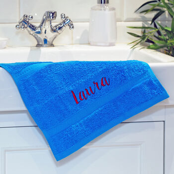 Personalised Girls Face Flannel / Towel, 2 of 8