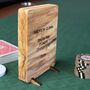 Personalised Wood And Resin Poker Trophy Ace Of Spades, thumbnail 3 of 7