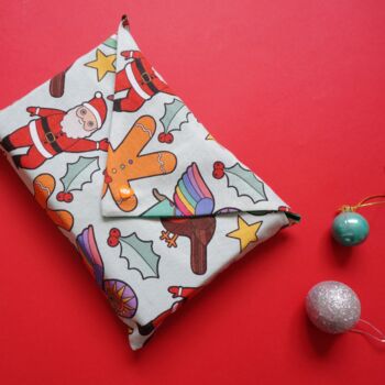 Fabric Gift Wrap Envelope, 3 of 12