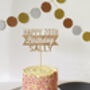 Personalised 70th Birthday Cake Topper, thumbnail 3 of 4