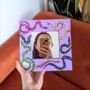 Medusa: Decorative Hand Painted Snake Mini Mirror, thumbnail 2 of 3