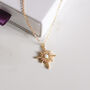North Star Bridesmaid Pendant Necklace | Gold Plated, thumbnail 1 of 7