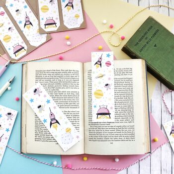 Spaced Out! Outer Space Bookmarks Set Of Two, 6 of 7