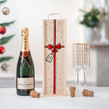 Personalised Christmas Gift Bottle Box, 2 of 4