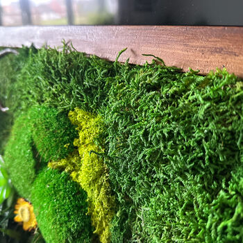 Moss Wall Art With Preserved Flowers, 12 of 12