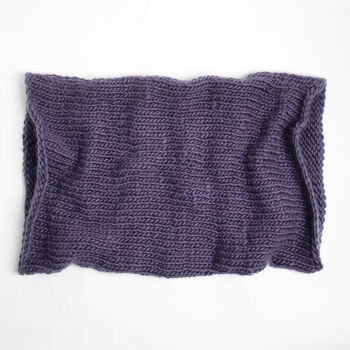 Absolute Beginners Knitted Snood Kit, 3 of 4