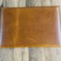 Personalised A4 Tan Leather Documents Folder, thumbnail 8 of 11