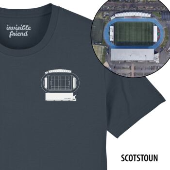 Rugby Union Stadium Organic Cotton T Shirt, 6 of 12